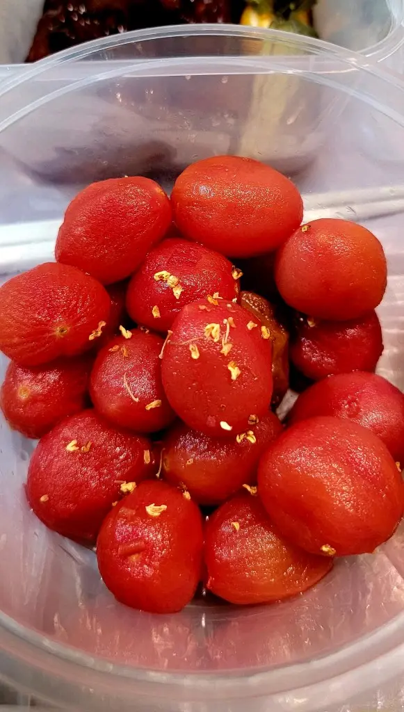 桂花話梅梅酒温室蕃茄