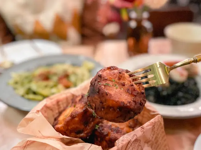 迷你蘆筍帕馬臣芝士薯