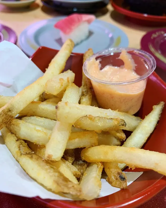 黃金脆薯拌明太子醬