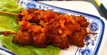 沙嗲鸡脾肉串