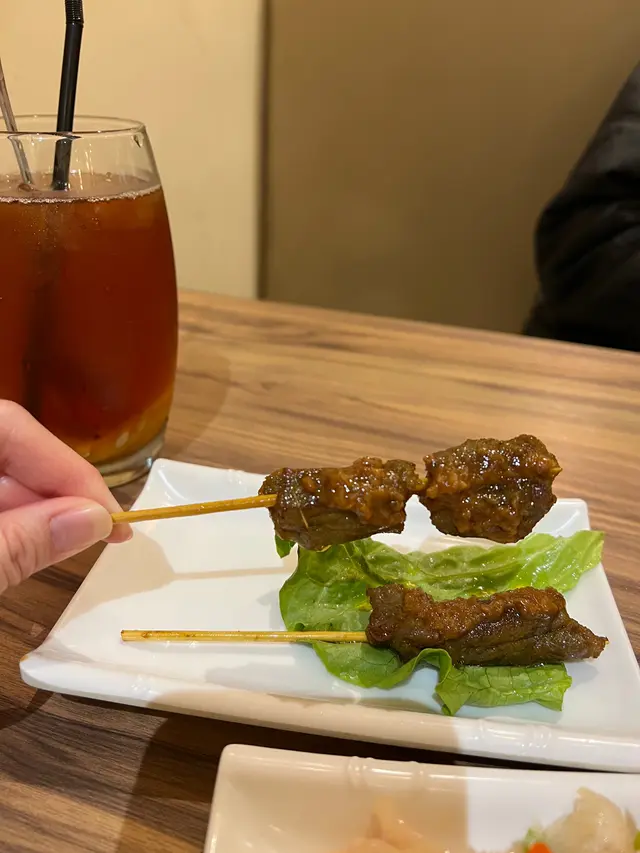 夜魅沙嗲牛肉串燒