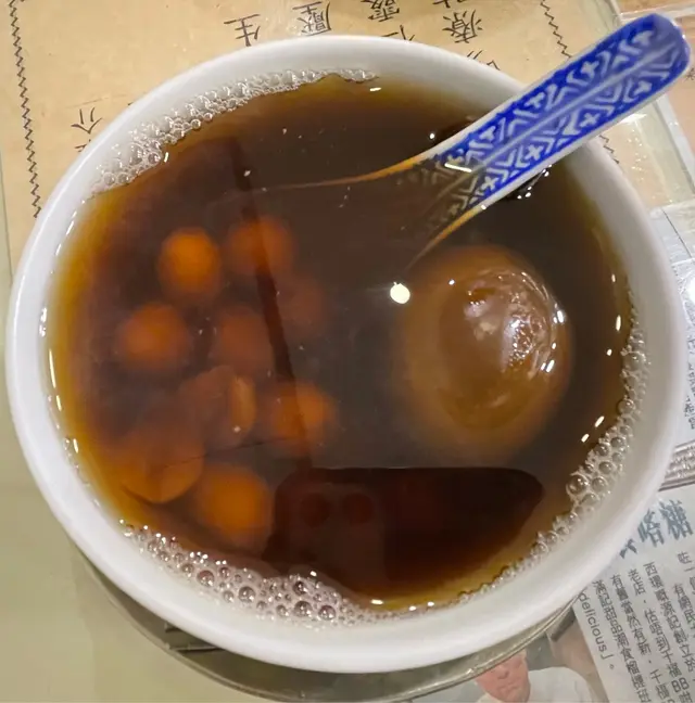 桑寄生蓮子蛋茶