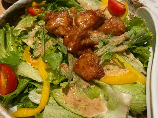 日式胡麻雞肉沙律