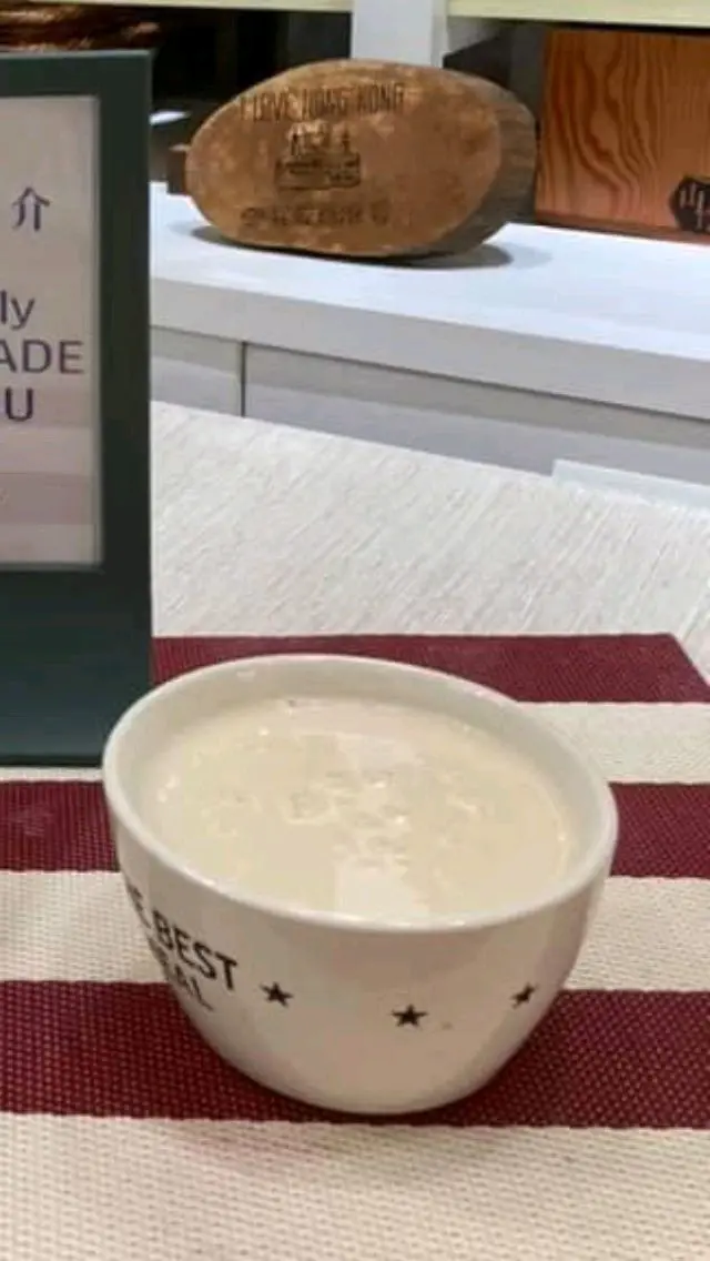 生磨蛋白杏仁茶