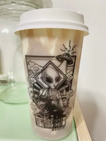 手工芋泥鮮奶👍🏻