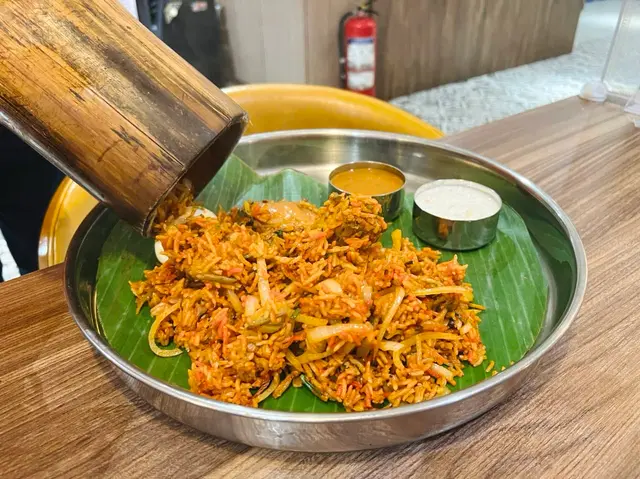 Bamboo biriyani(Chicken)