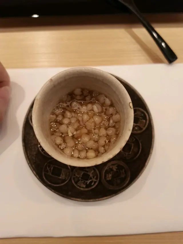 荞麦白子茶碗蒸