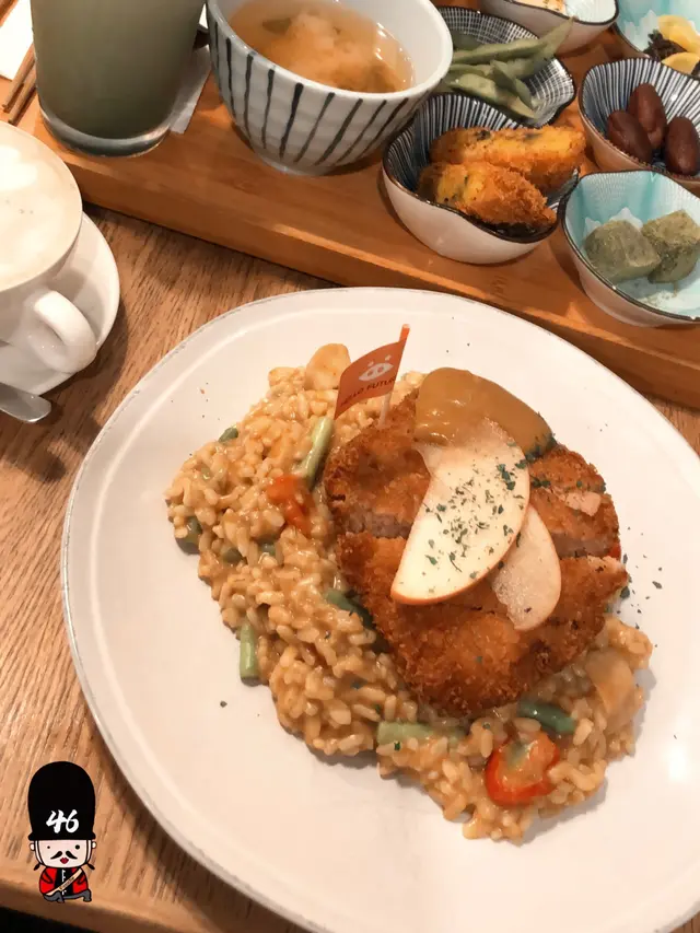 日式咖喱吉列豬扒意大利飯