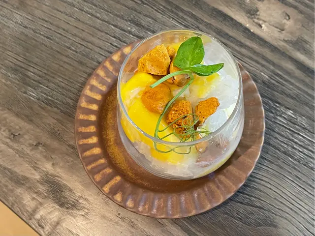 芒果糯米飯椰子雪糕甜筒