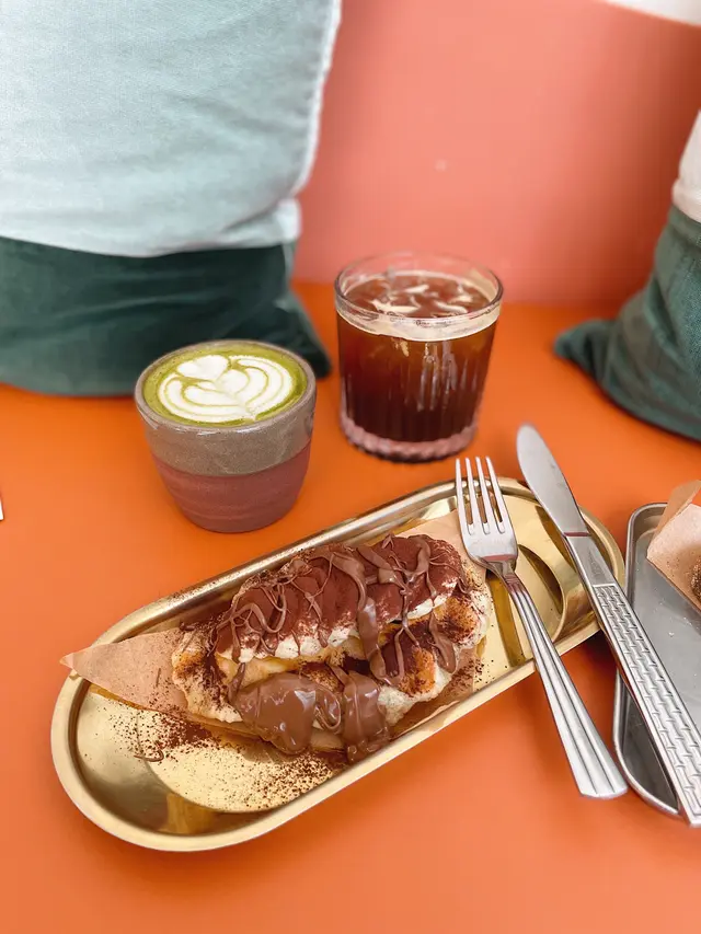 Nutella with Banana Croffle