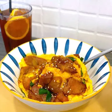 蜜汁叉烧滑蛋饭