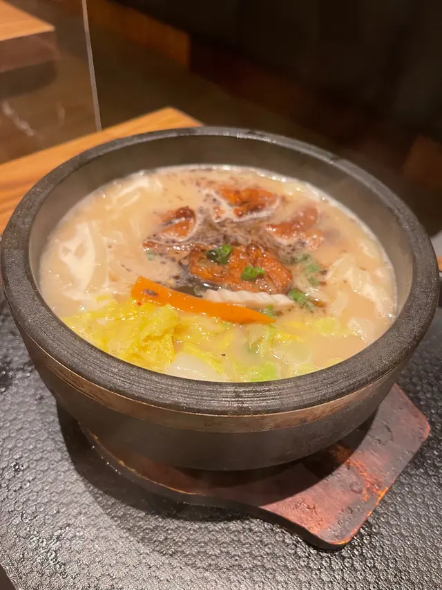 醬油豬軟骨手打烏冬