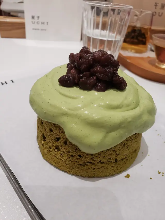 小倉抹茶紅豆戚風蛋糕