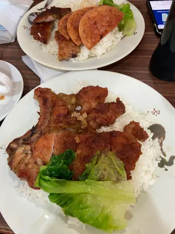 開心豬扒飯
