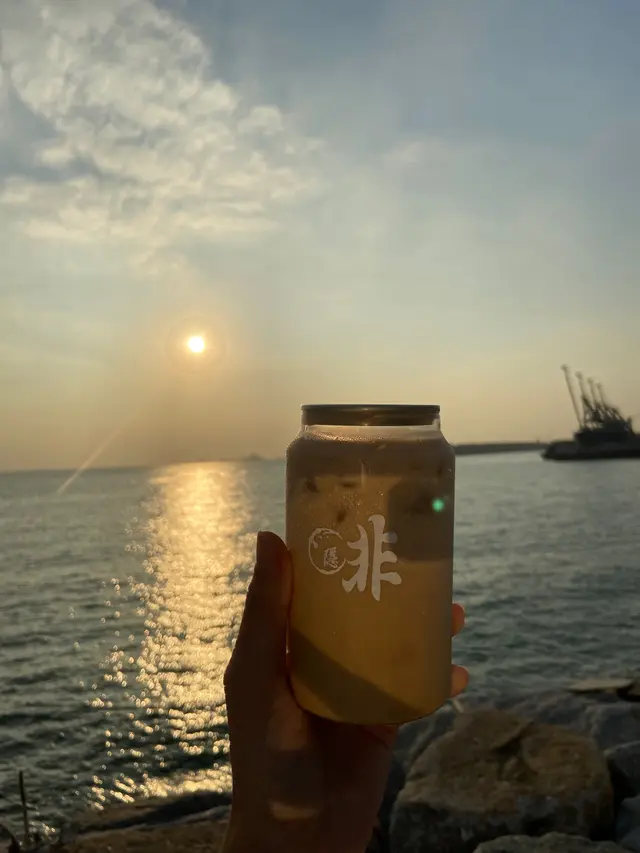 凍青瓜牛奶咖啡