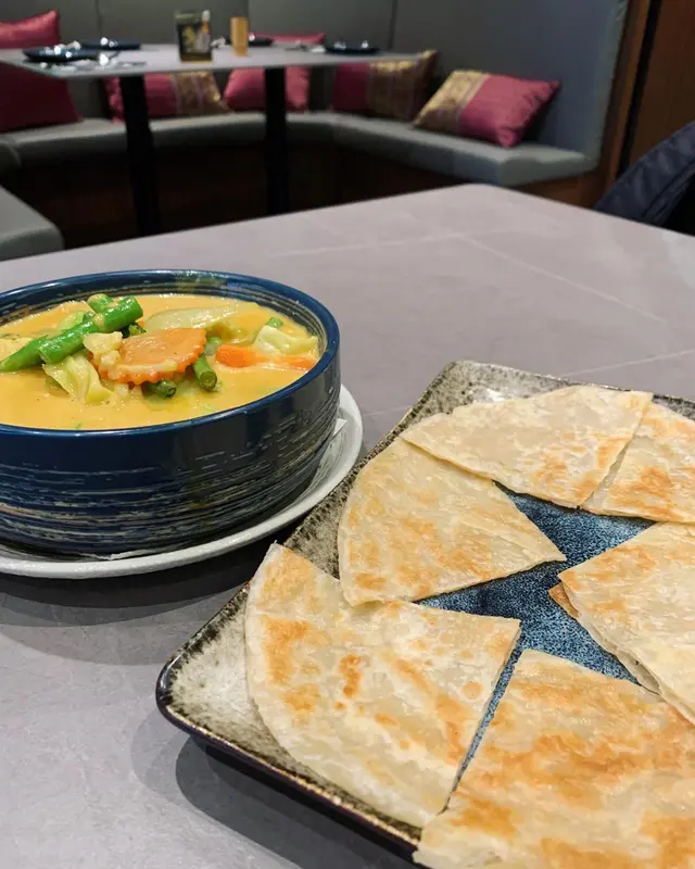 咖喱雜菜加薄餅