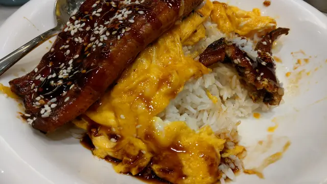 唯獨是白飯有點乾