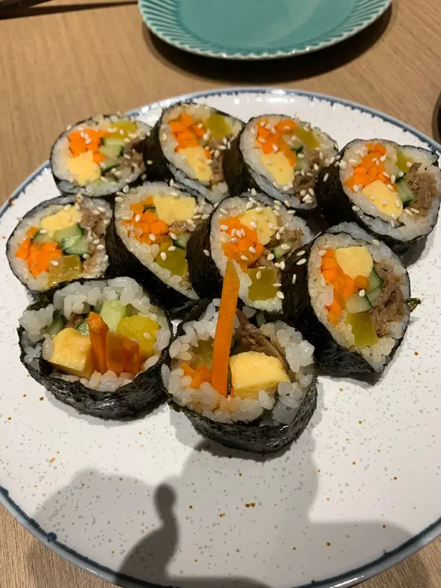 傳統紫色飯卷
