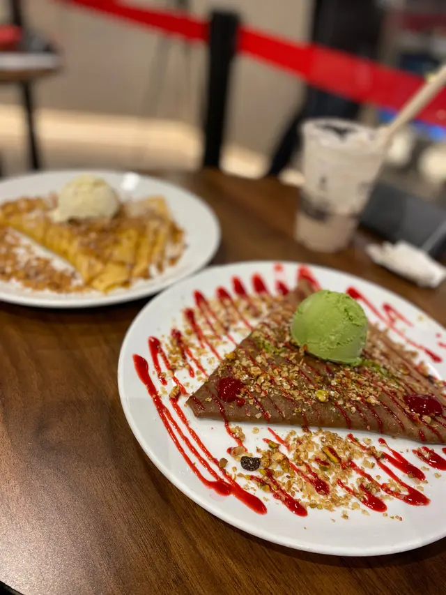 好味道  特別係個綠茶雪糕🥰