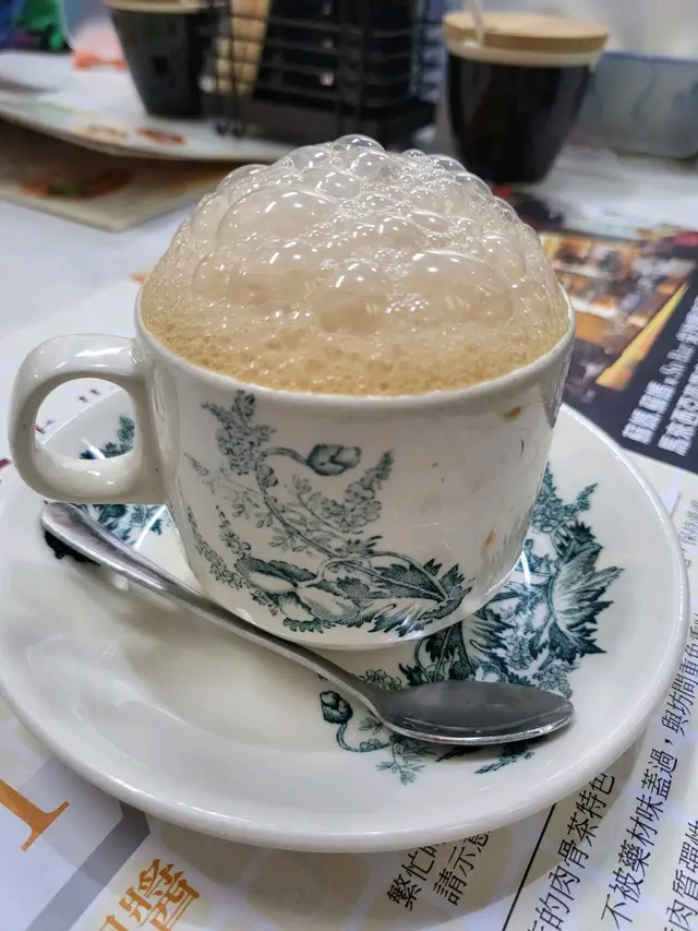 有啲偏甜 但係飲到茶味