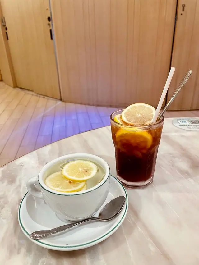 #凍檸檬茶  #熱檸茶