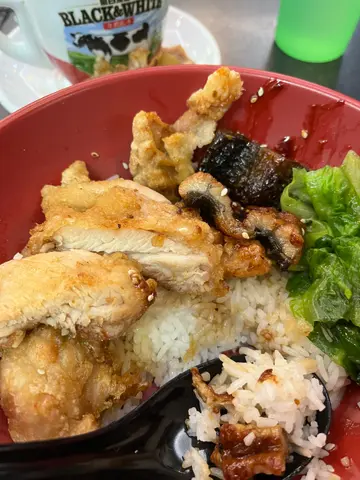鰻魚雞扒丼（少飯）