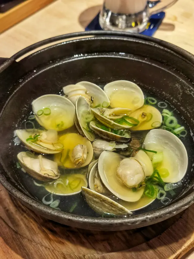 清酒煮蜆