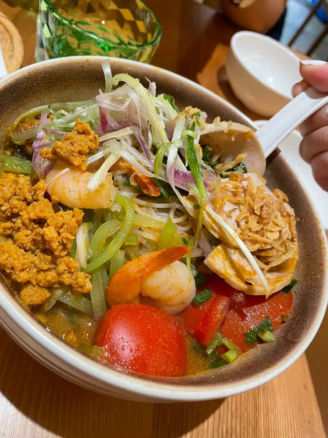 蟹膏湯檬粉