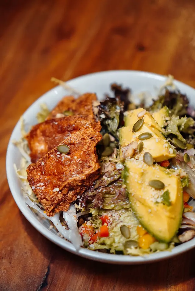  生酮純素沙律碗