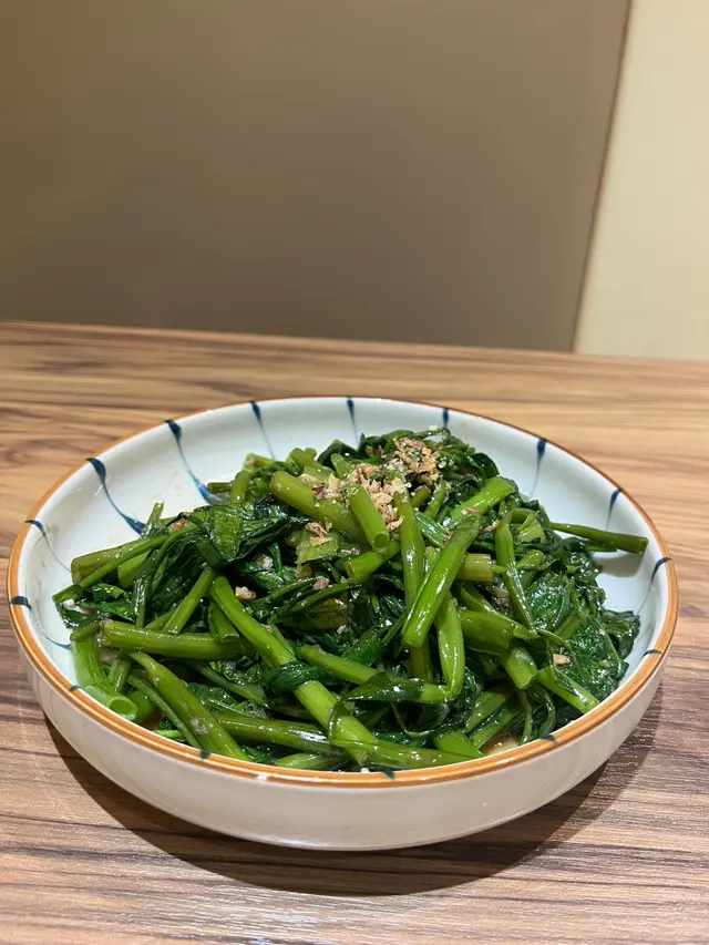 馬拉盞炒通菜