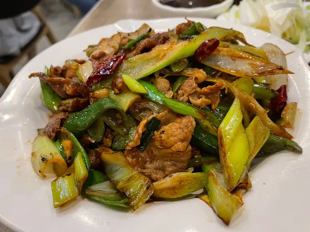 孜然大蔥羊肉