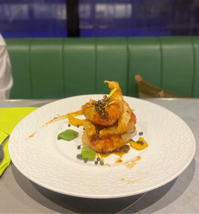 鮮花椒麻鳳尾蝦