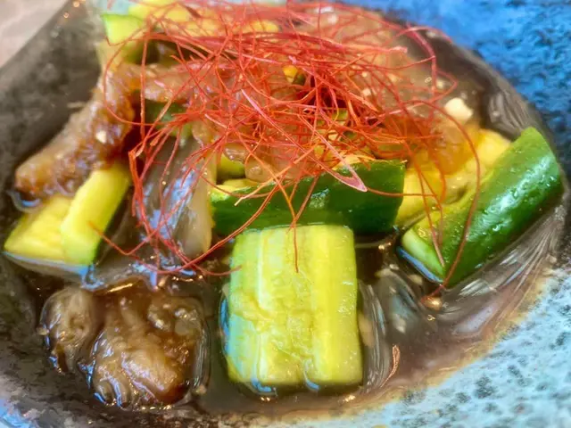 蒜香青瓜海紅葉