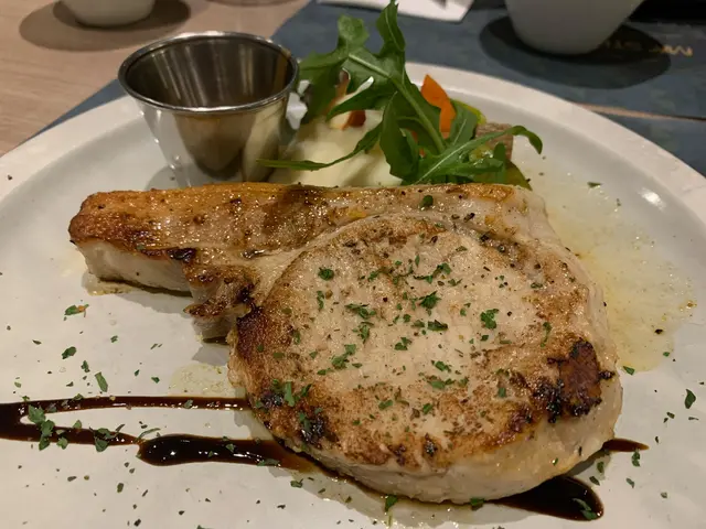 烤英國豬柳配洋蔥汁