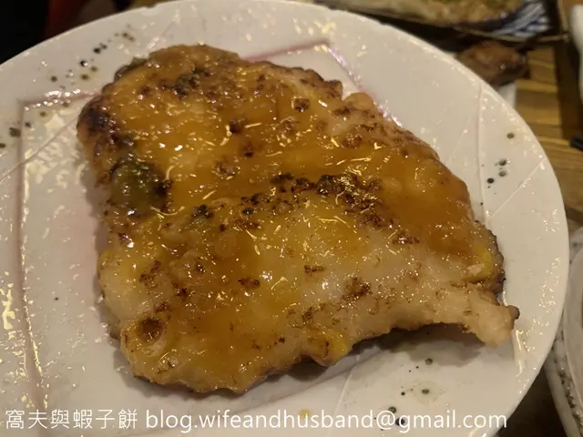 鹹蛋黃煎墨魚餅