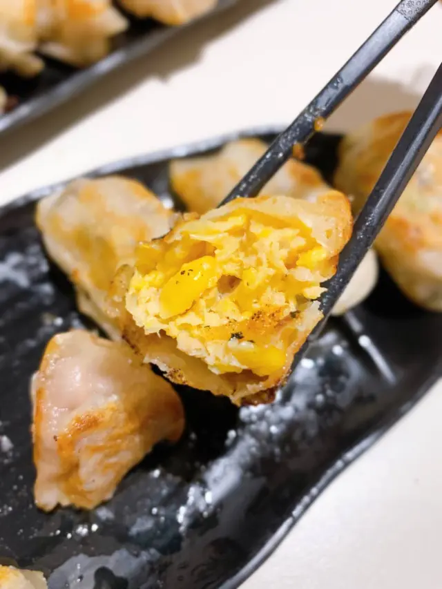 粟米芝士雞肉餃