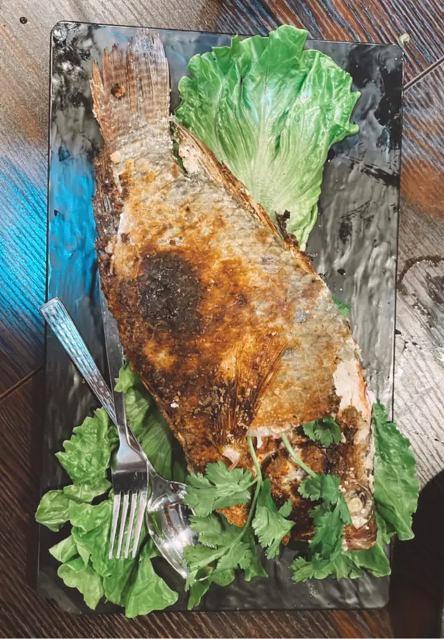 泰式鹽燒鰂魚