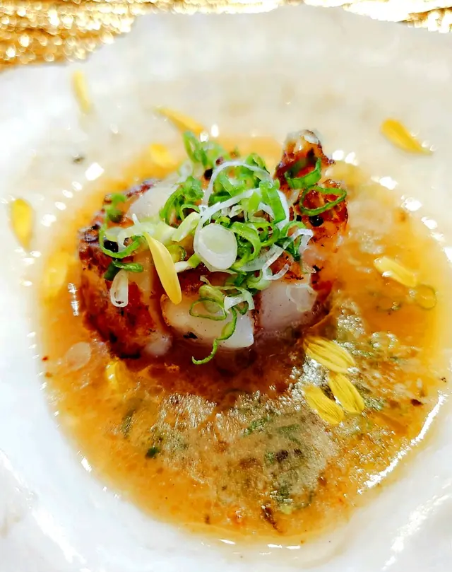 香草牛油帆立貝