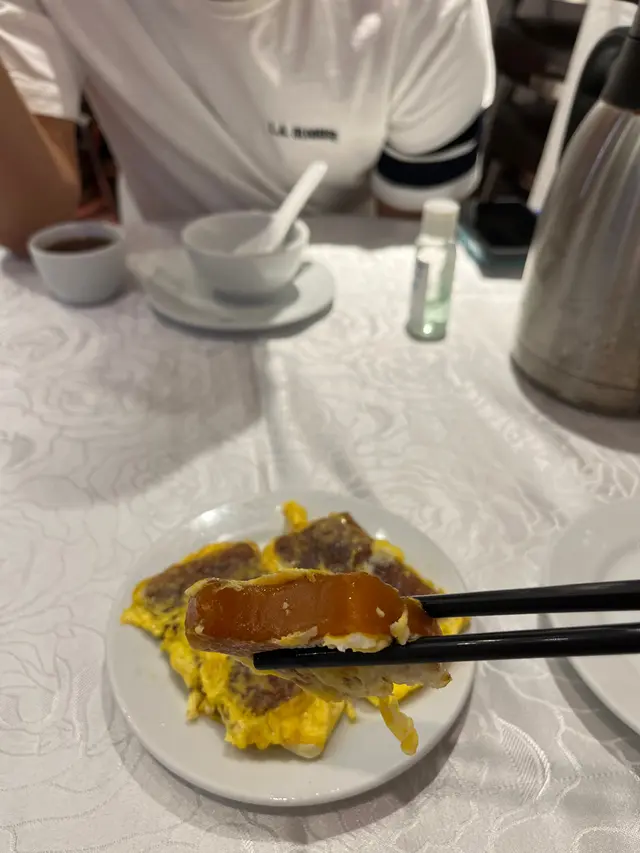 雞蛋煎年糕