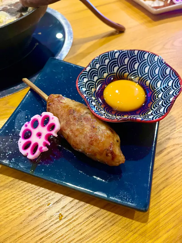 月見自家製免治雞肉棒