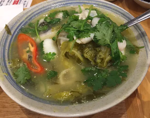 秘罈酸菜魚湯飯