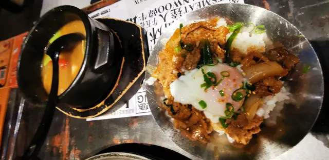 名品大醬湯配迷你烤牛肉飯