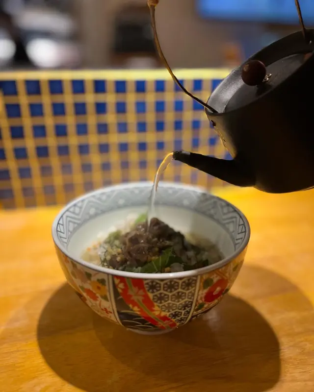 牡蠣茶漬飯