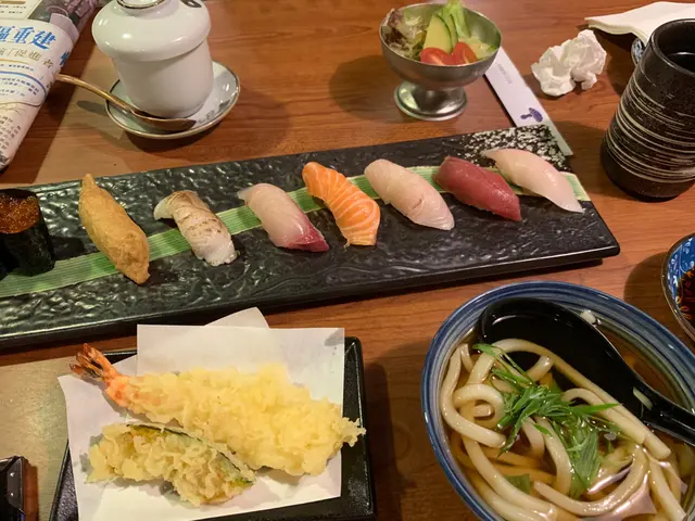 烏冬、天婦羅