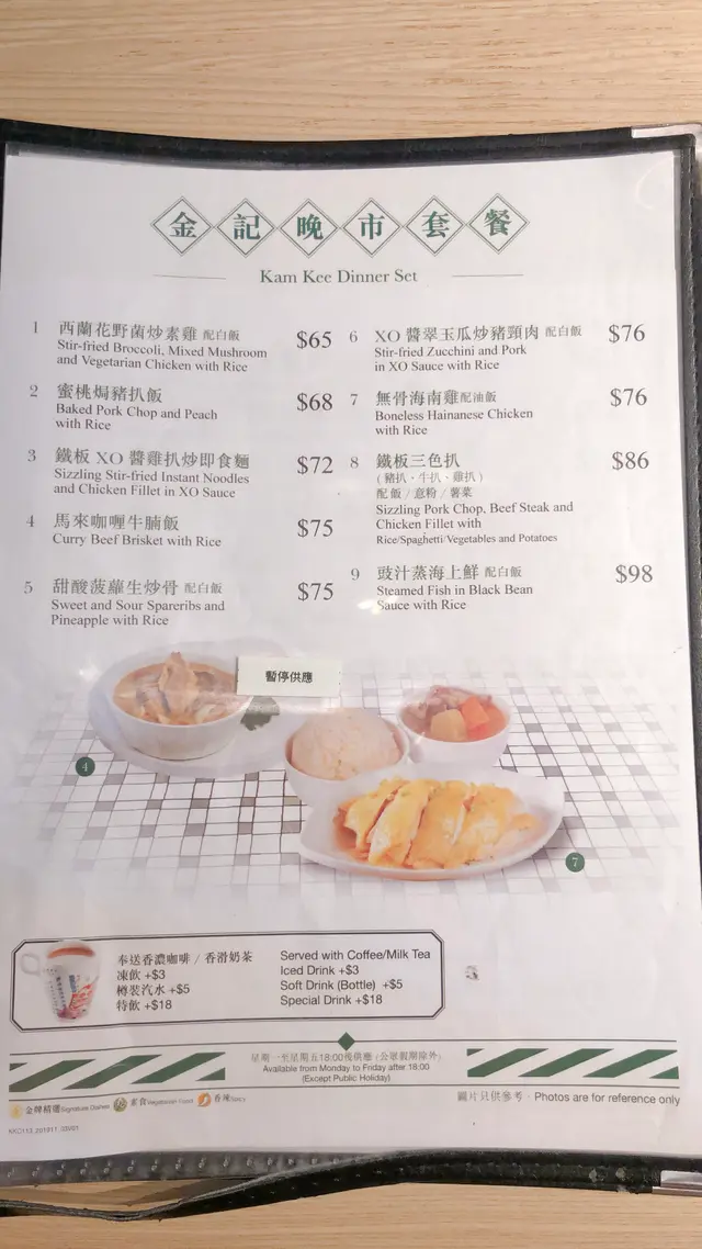 晚市套餐常常會變
請以現場為主喔!