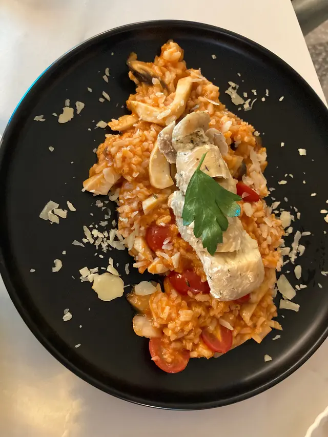 鮮茄雞胸意大利飯