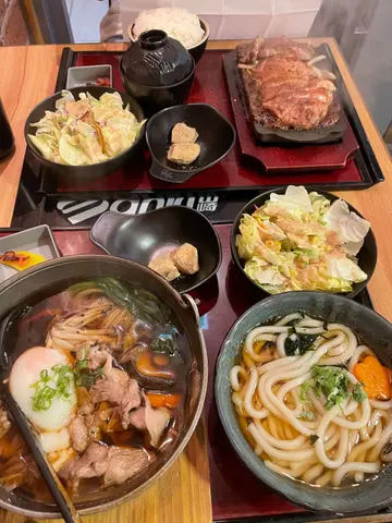 网烧牛排定食