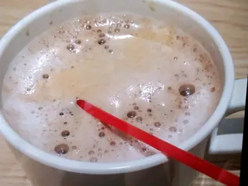 朱古力泡沫咖啡