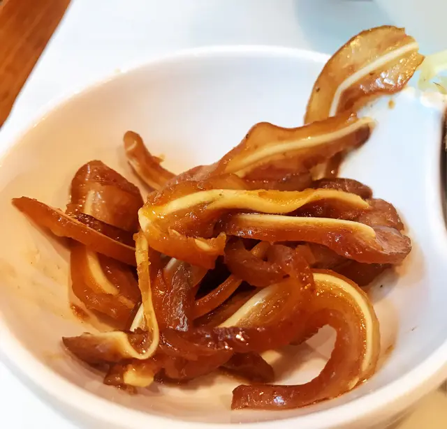 豬耳入味.有點帶硬!