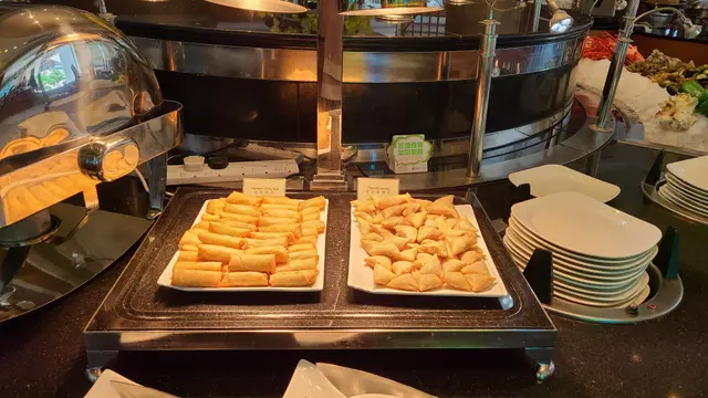 素菜咖哩角,素菜春卷